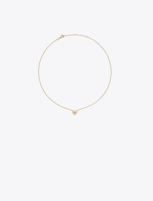  Forget Me Not Heart Pendant Necklace