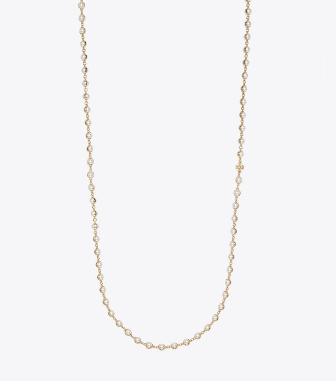 Long Pearl Necklace