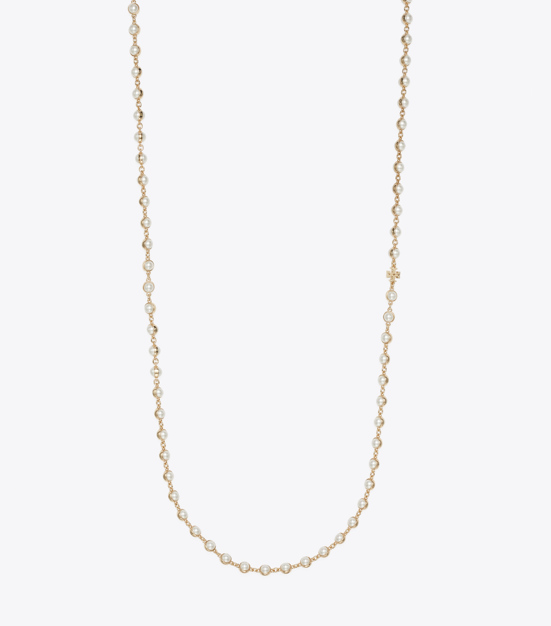 Long Pearl Necklace image number 0