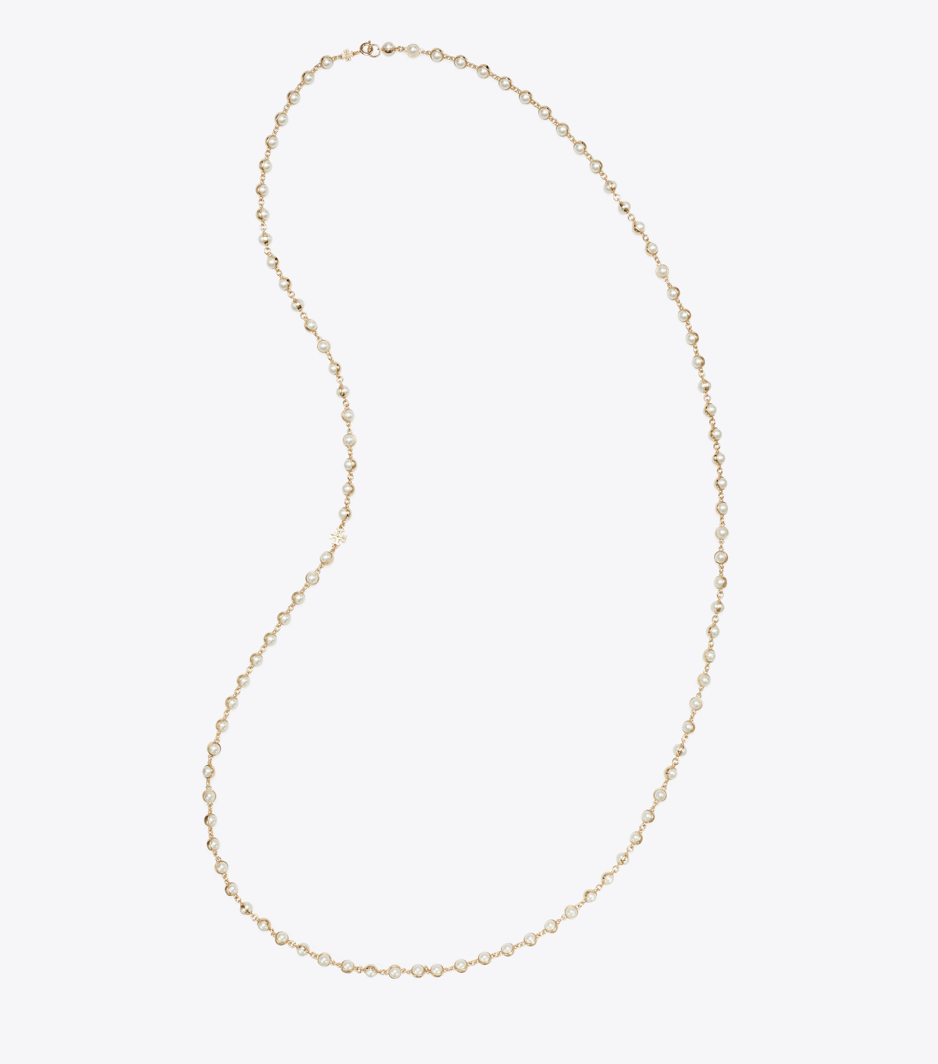 Long Pearl Necklace image number 3