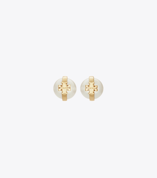 Moondance Pearl Stud Earrings