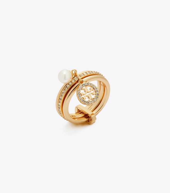 Icon Pav&eacute; Charm Ring