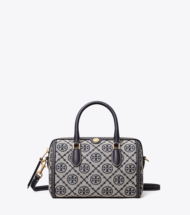 T Monogram Petite Barrel Bag