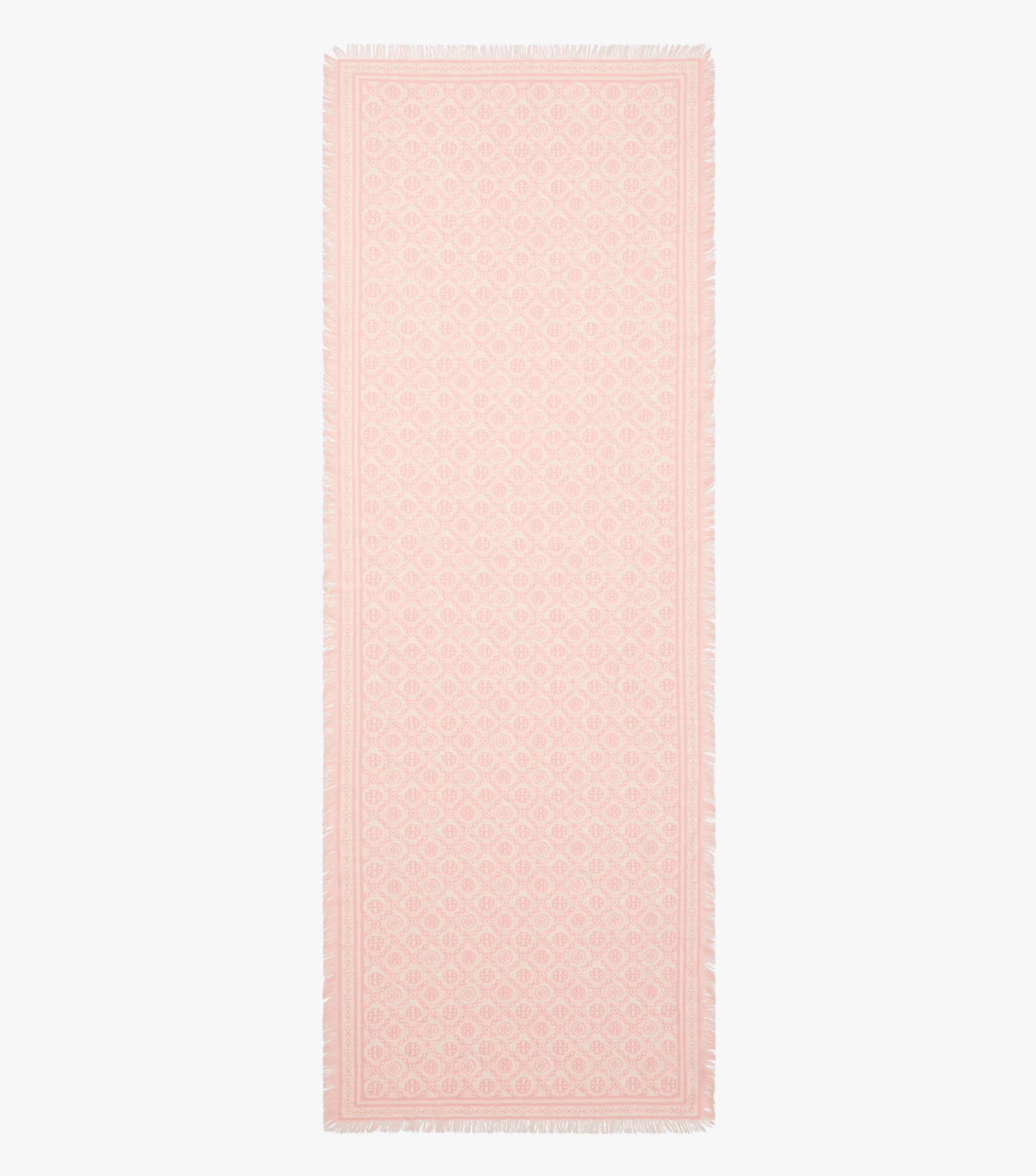 T Monogram Floral Oblong Scarf image number 0