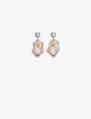  Curiosity Beaded Pearl Drop Earrings