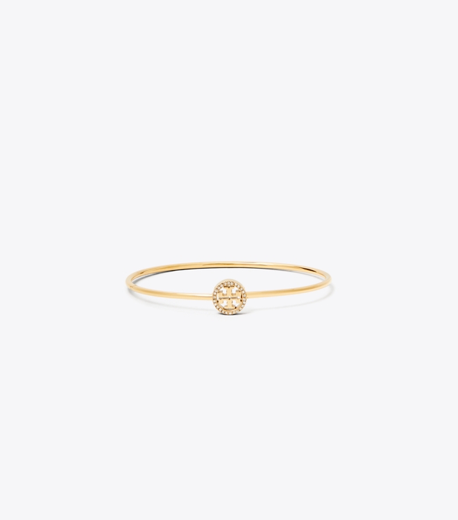 Icon Pav&eacute; Hinged Bracelet