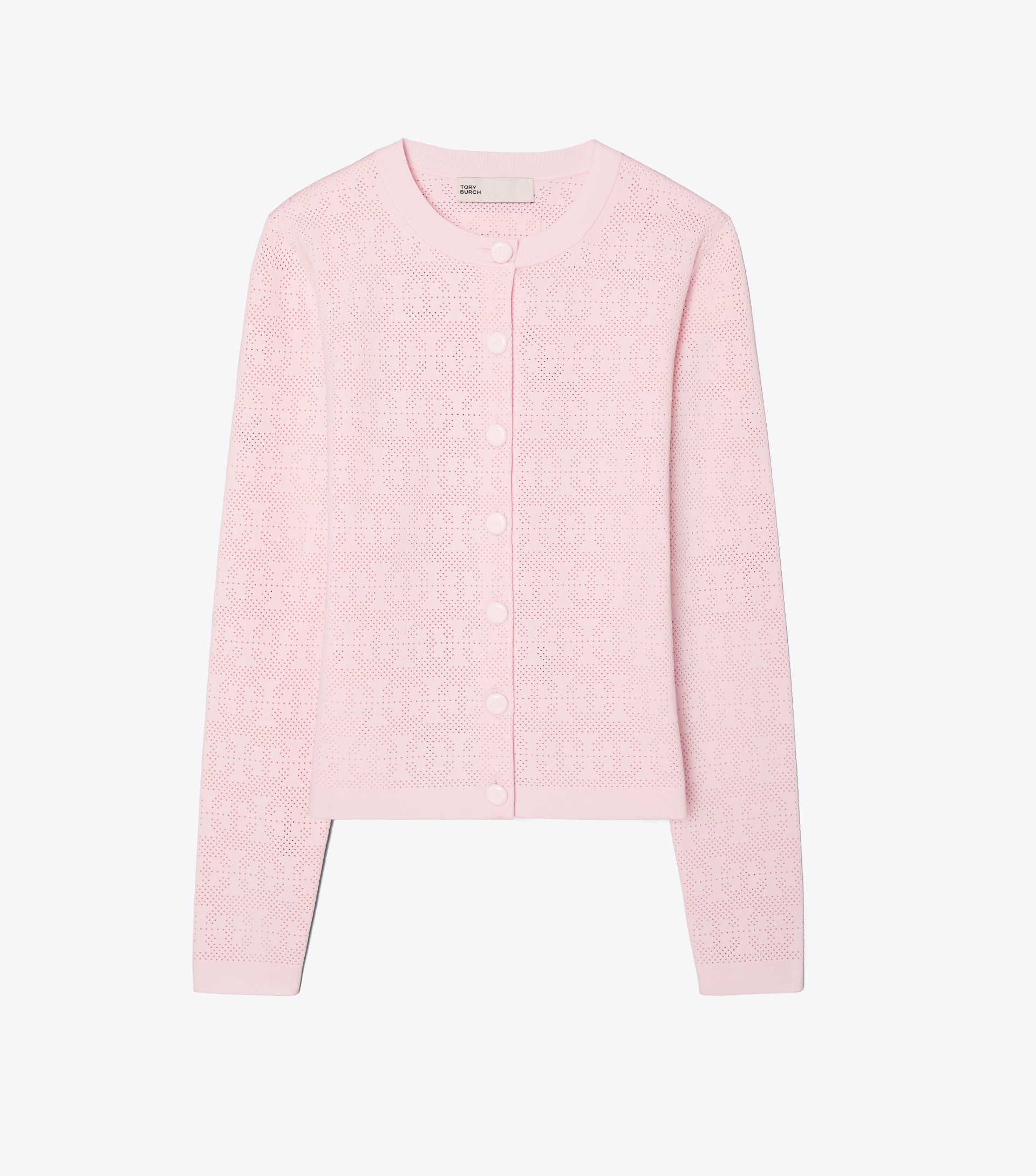 Pointelle Viscose Cardigan image number 0