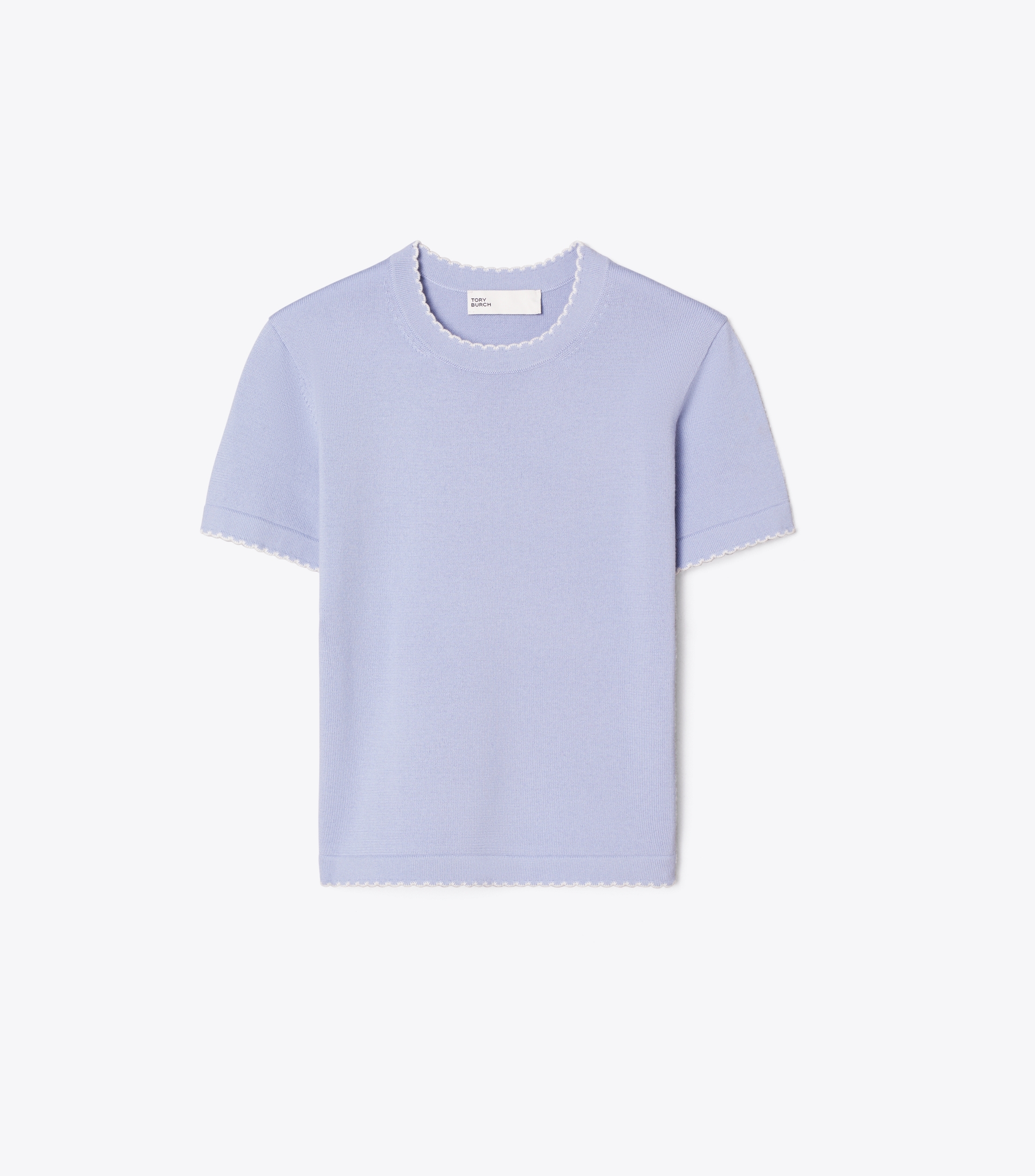 Wool Scalloped Top image number 0