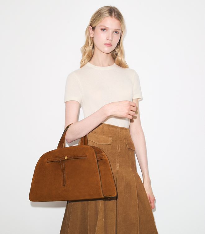 Romy Suede Bauletto