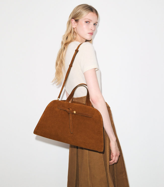 Romy Suede Bauletto