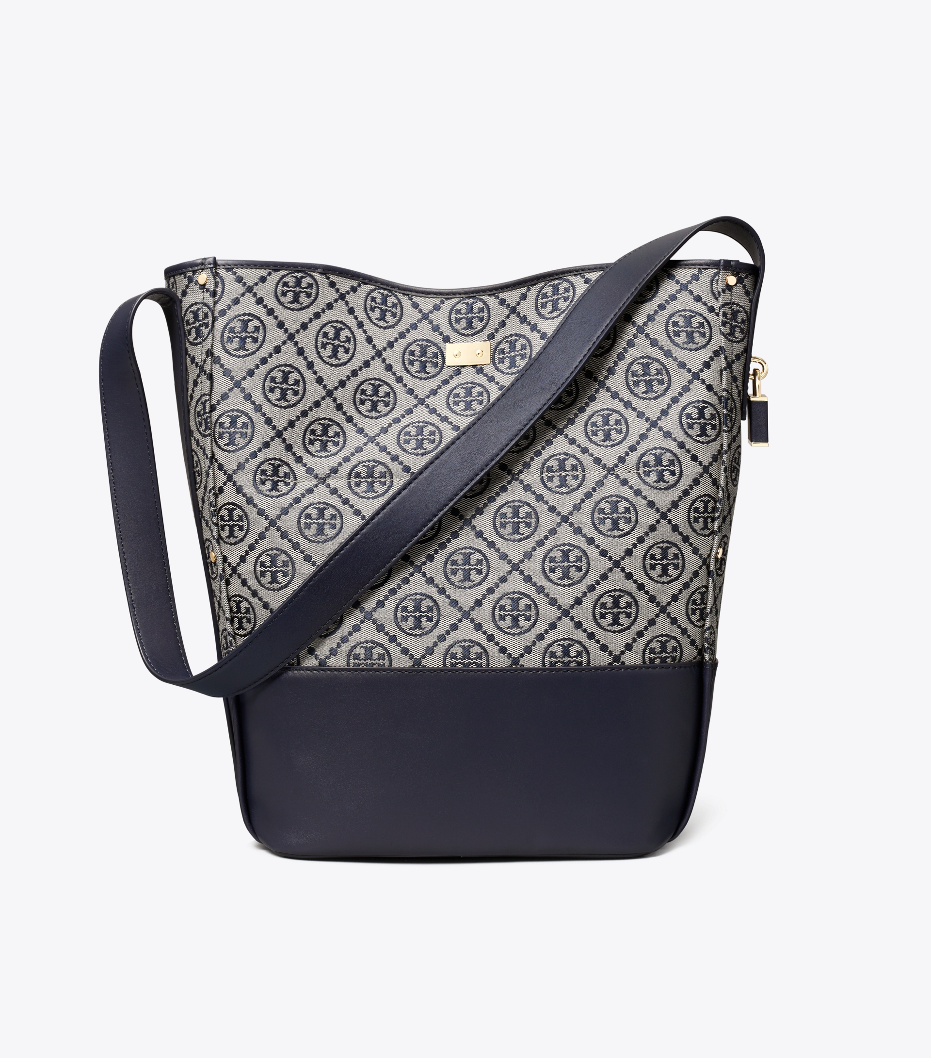 T Monogram Lock Slim Bucket Bag image number 5