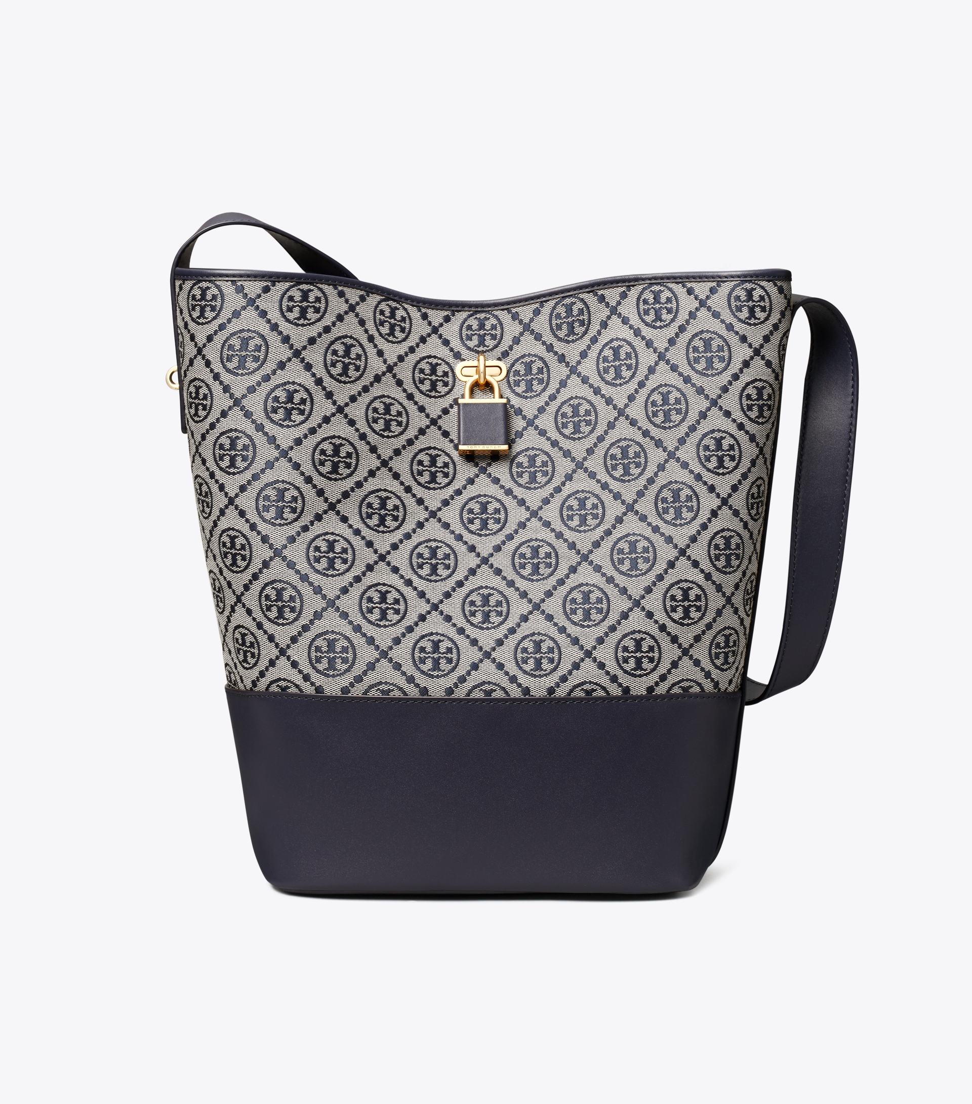 T Monogram Lock Slim Bucket Bag image number 0