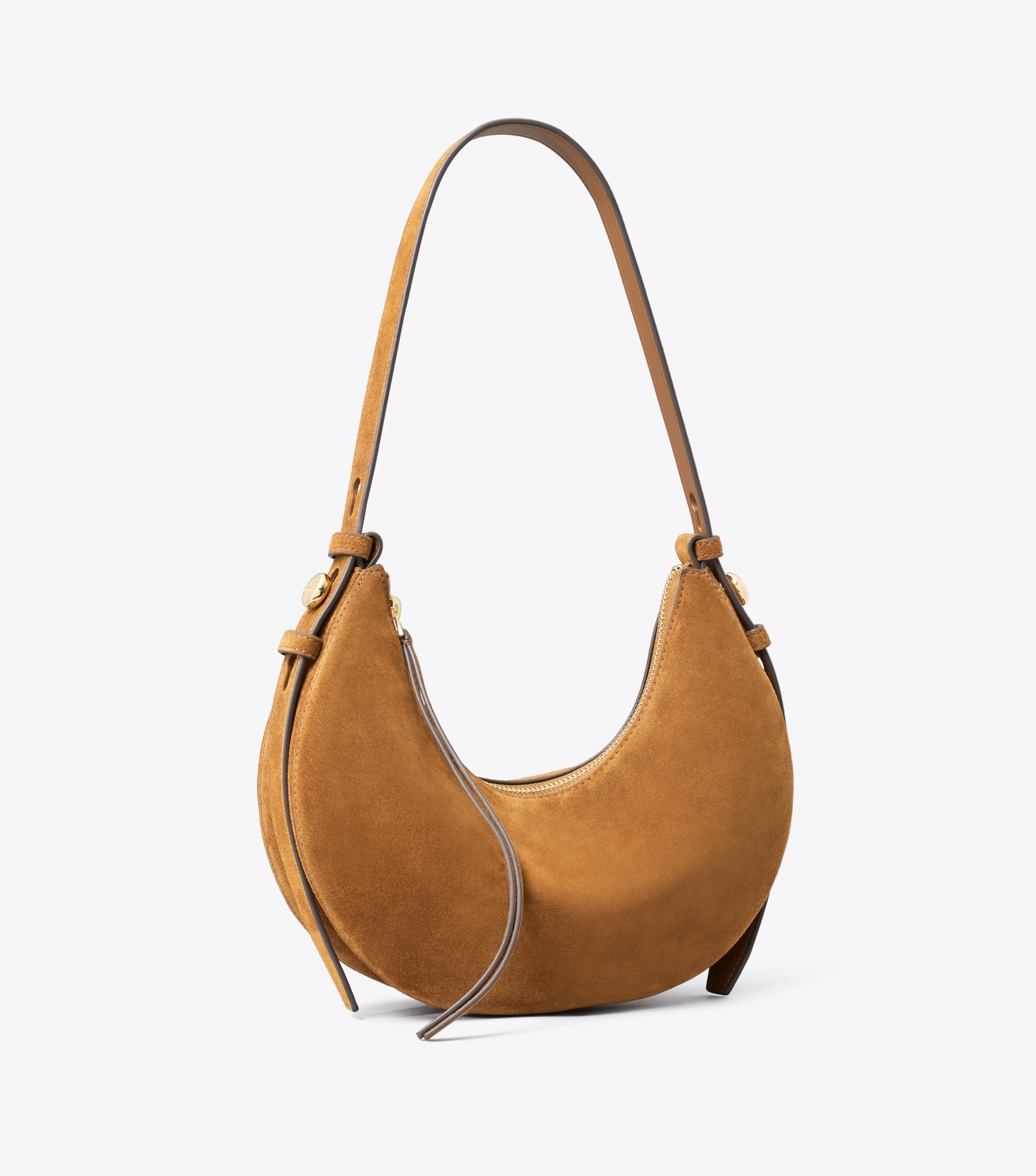 Romy Suede Half Moon Bag image number 3