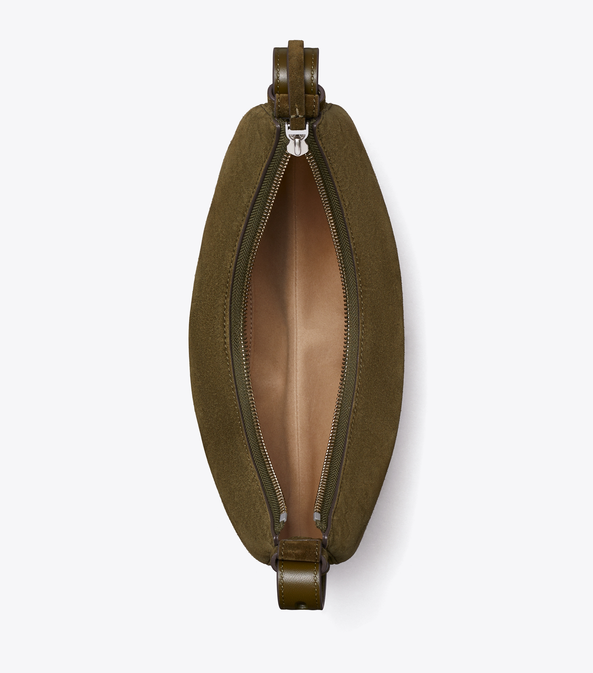 Romy Suede Half Moon Bag image number 5