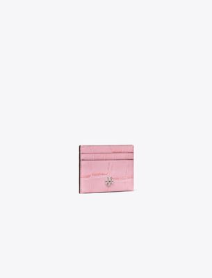  Charlie Croc-Embossed Card Case