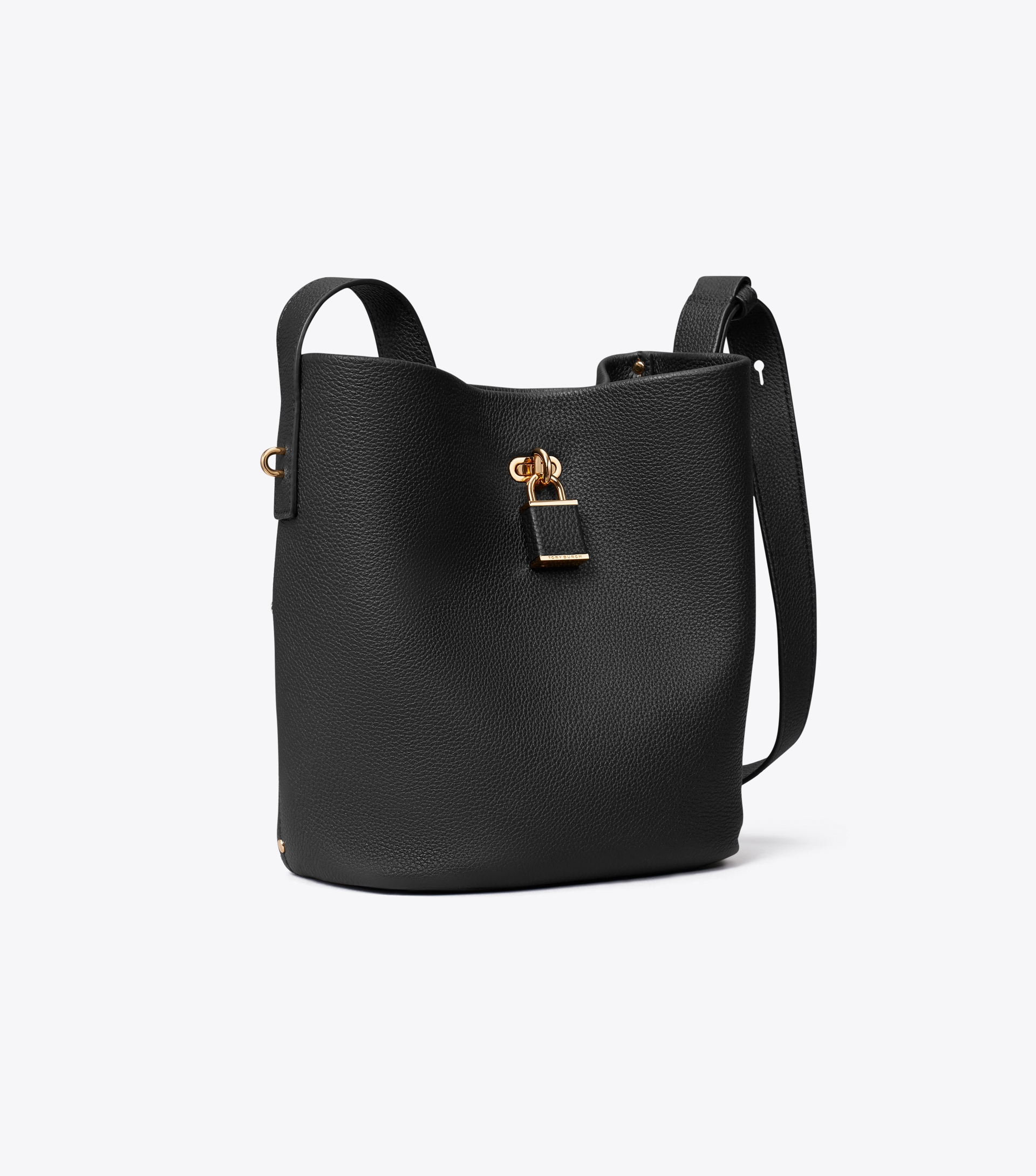 Medium Lock Slim Bucket Bag image number 3