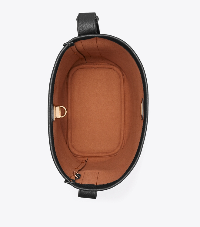 Medium Lock Slim Bucket Bag