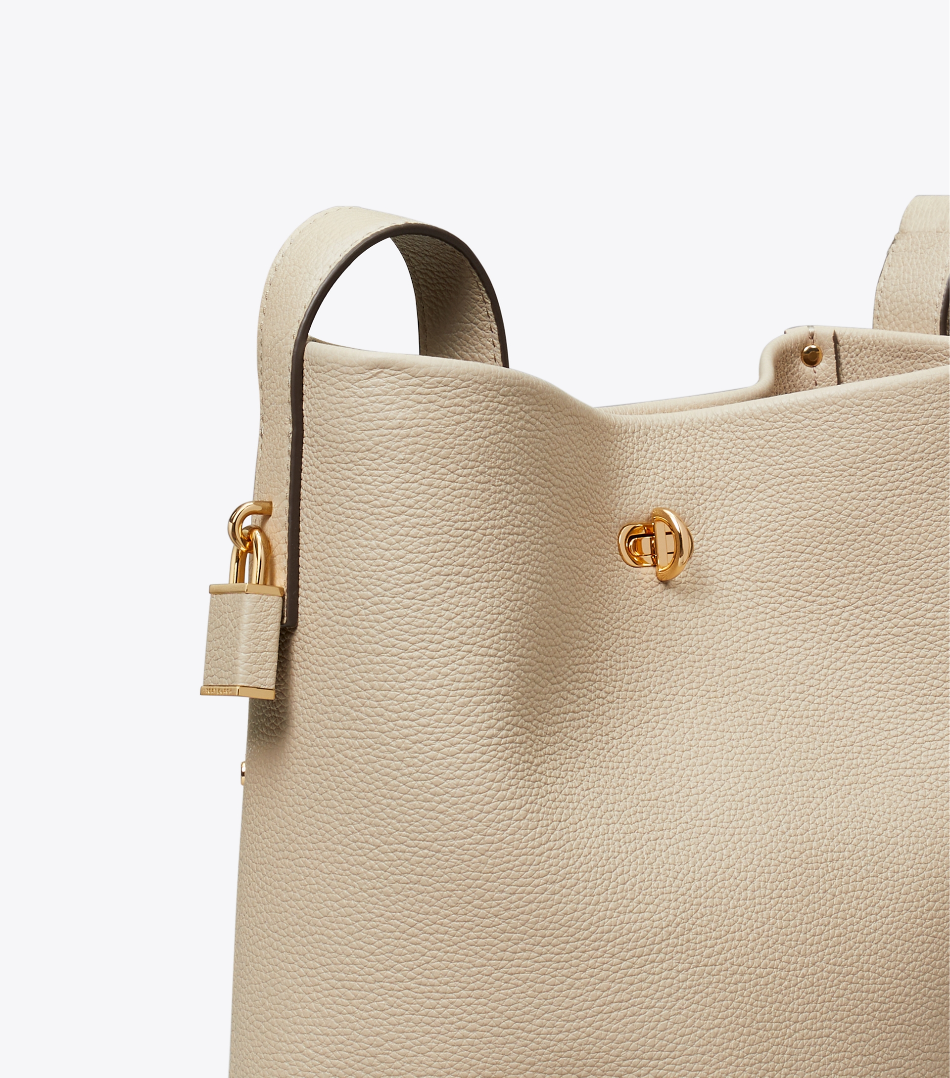 Medium Lock Slim Bucket Bag image number 4