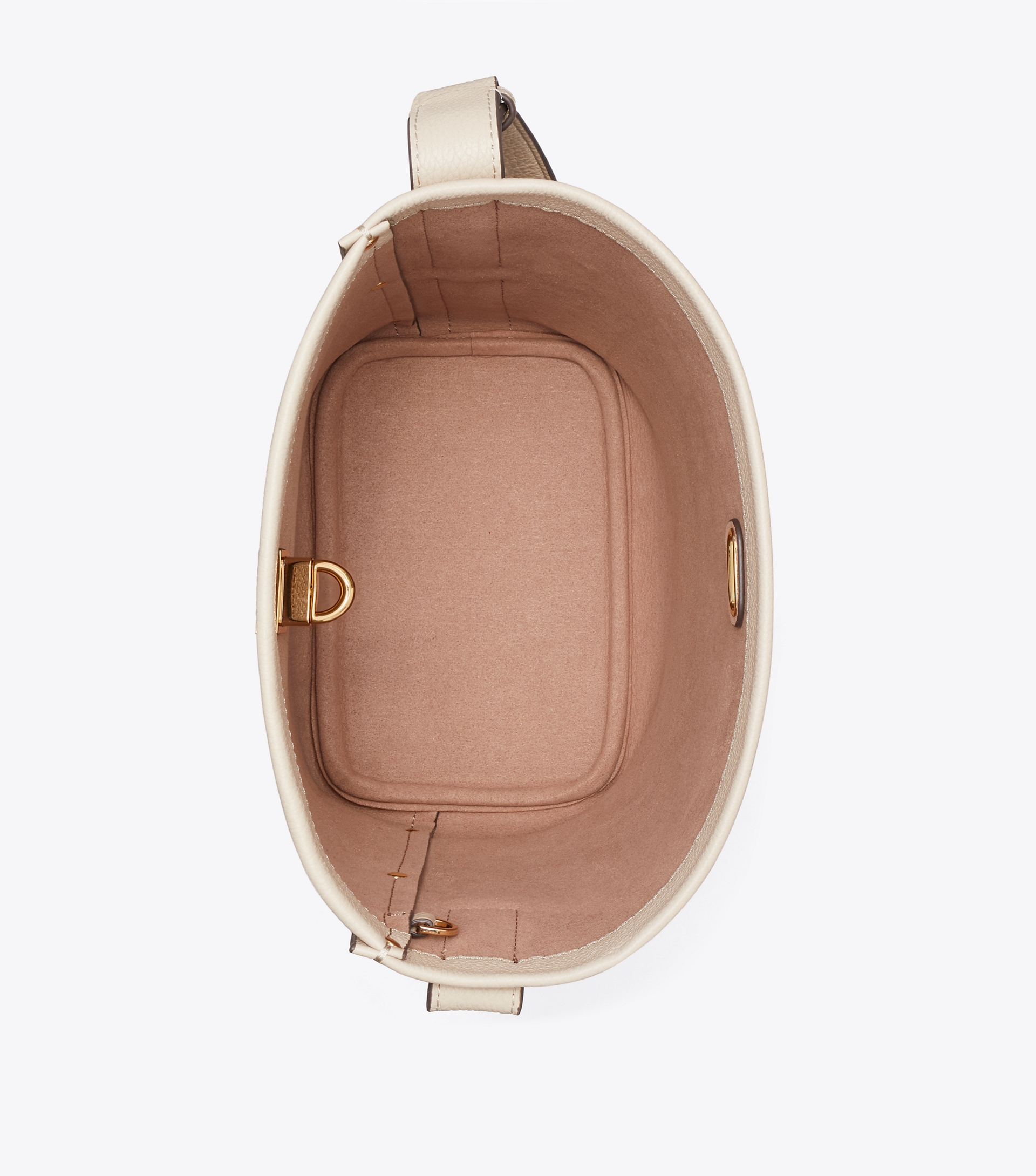 Medium Lock Slim Bucket Bag image number 5
