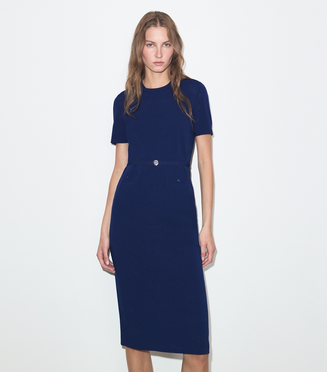 Viscose Pointelle Dress