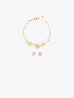  Forget Me Not Bracelet and Earrings Gift Set