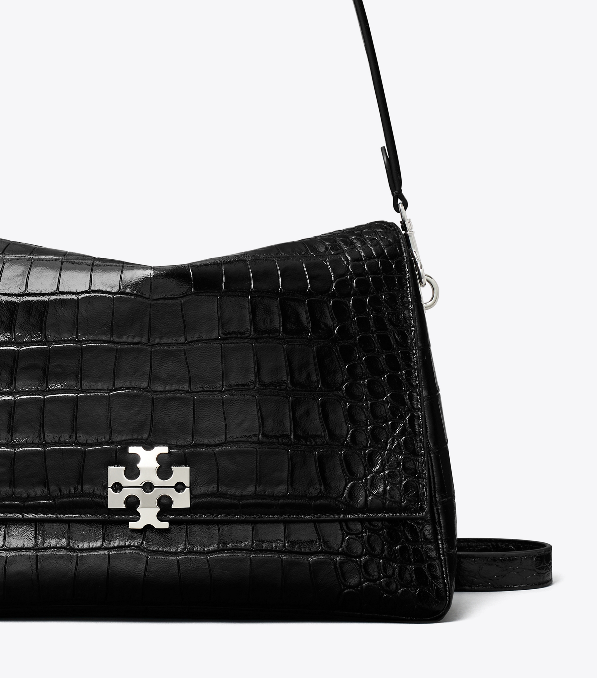 Charlie Croc-Embossed Shoulder Bag image number 4