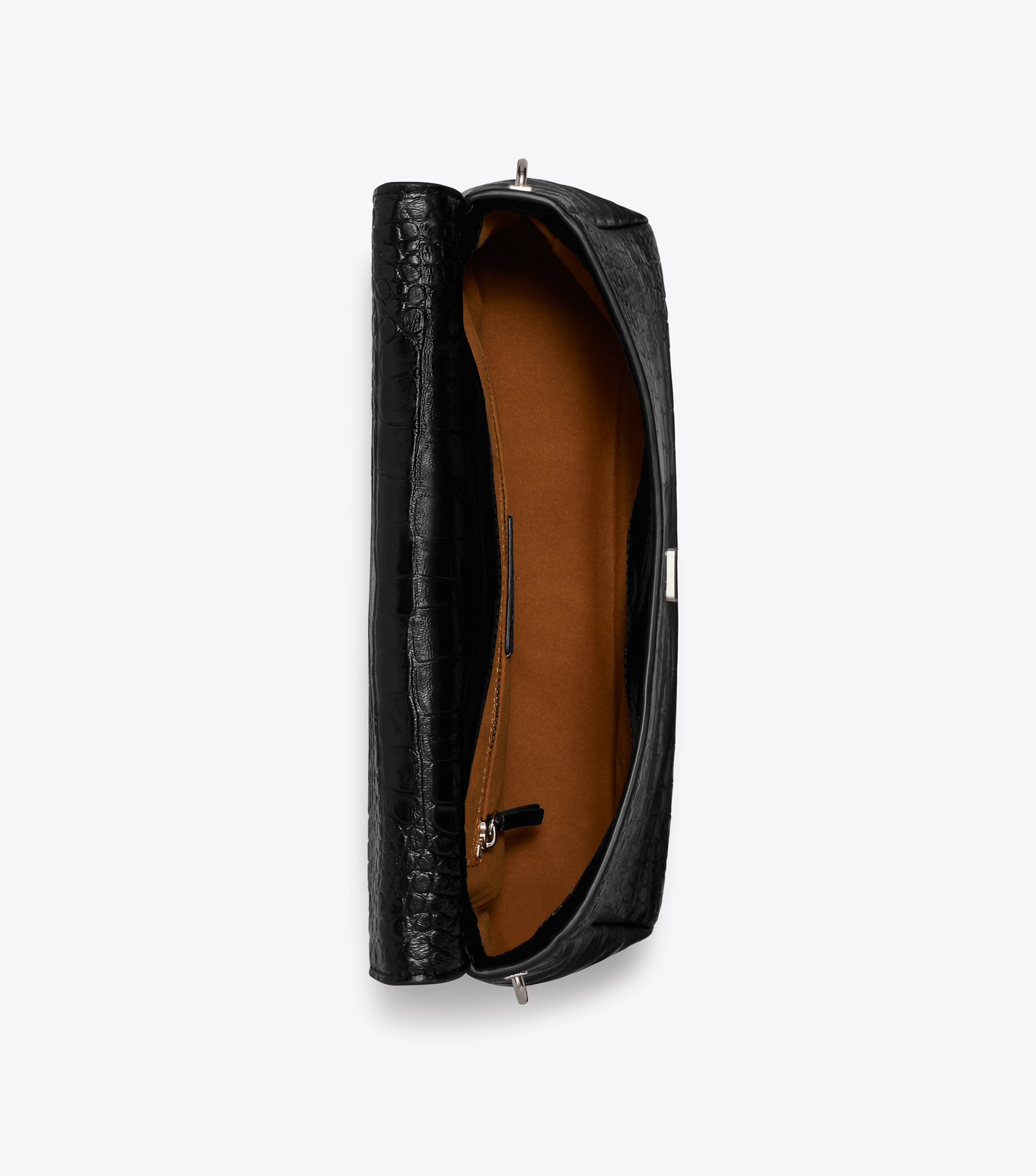 Charlie Croc-Embossed Shoulder Bag image number 5