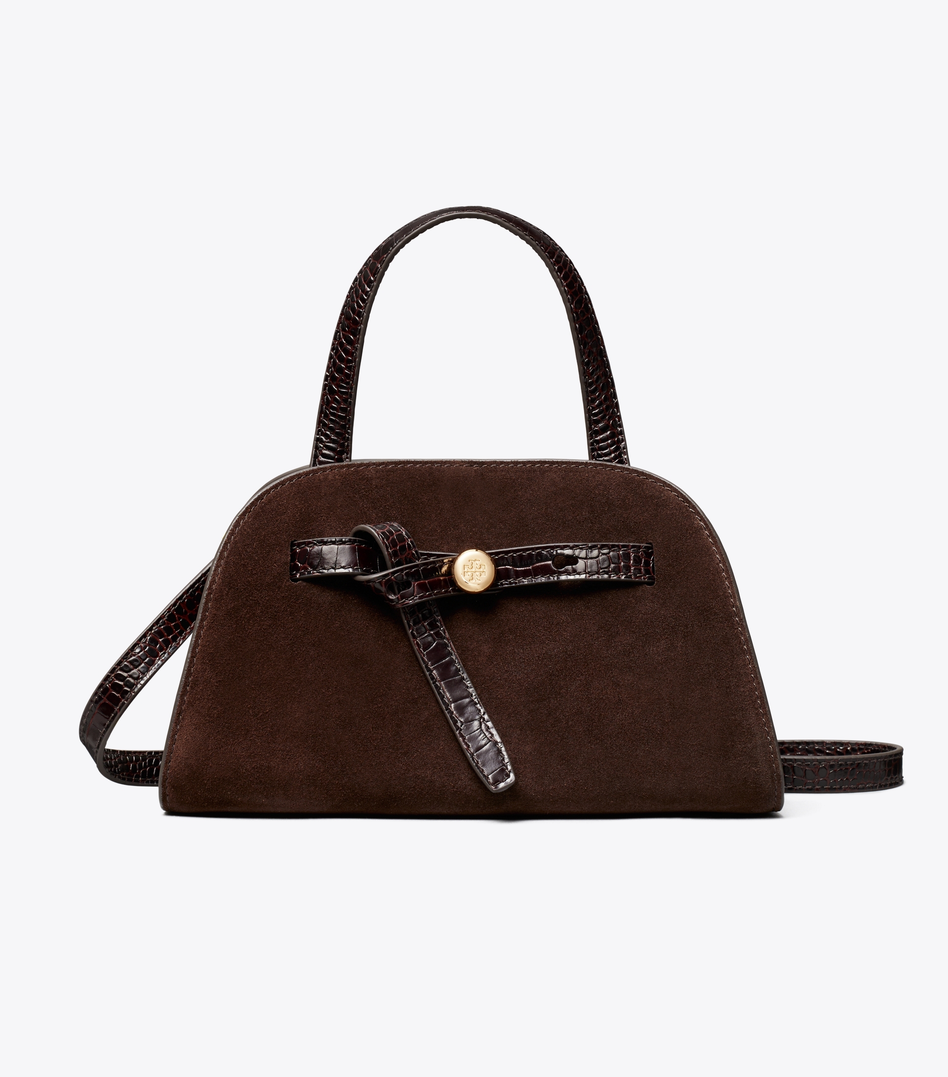 Small Romy Suede Bauletto image number 0