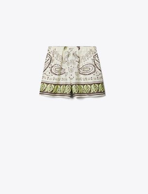  Silk Camp Shorts