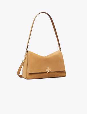 Tory Burch designer sandals Ines Multi-Strap Slide in CAMELLO angle