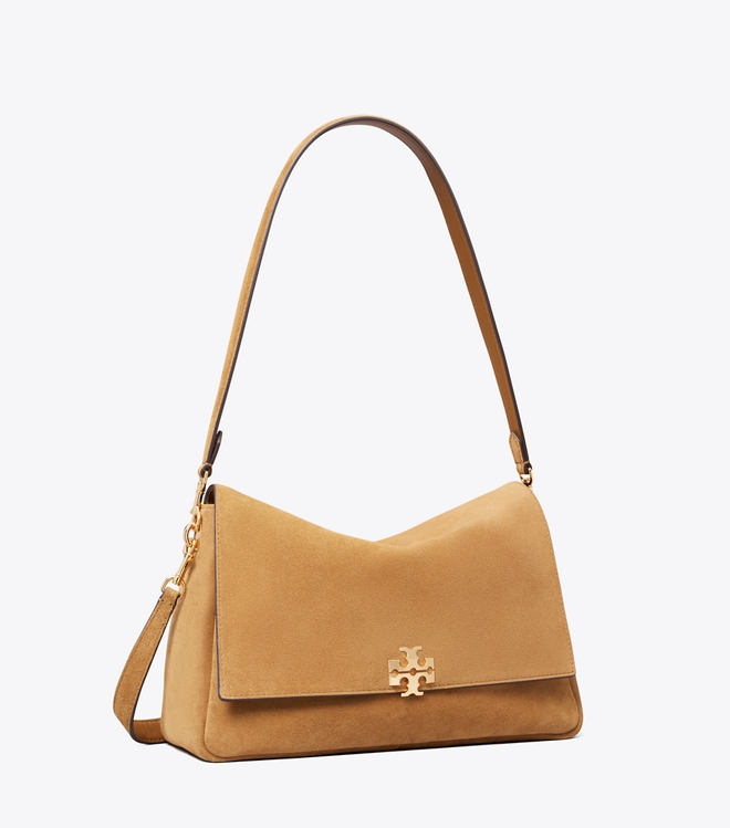 Charlie Suede Shoulder Bag