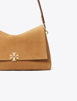 Charlie Suede Shoulder Bag