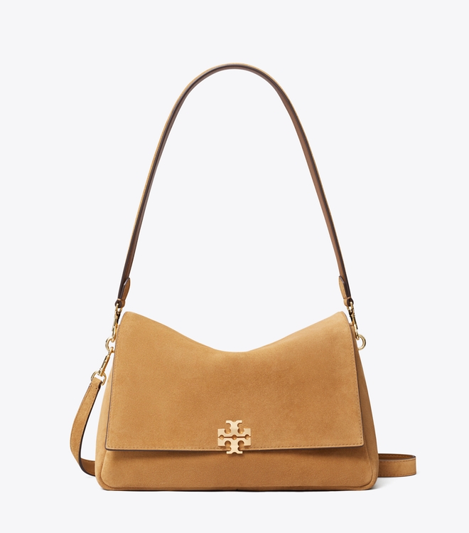 Charlie Suede Shoulder Bag