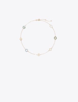  Forget Me Not Pavé Necklace