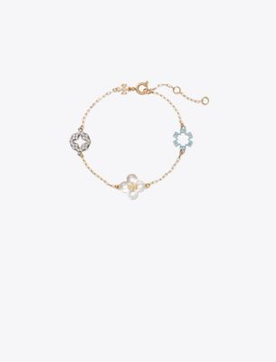  Forget Me Not Delicate Pavé Bracelet