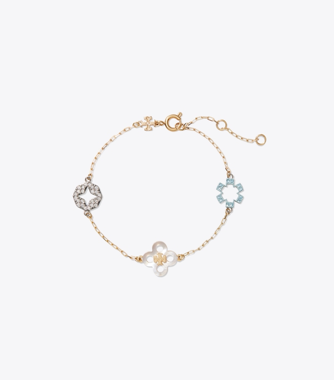 Forget Me Not Delicate Pav&eacute; Bracelet