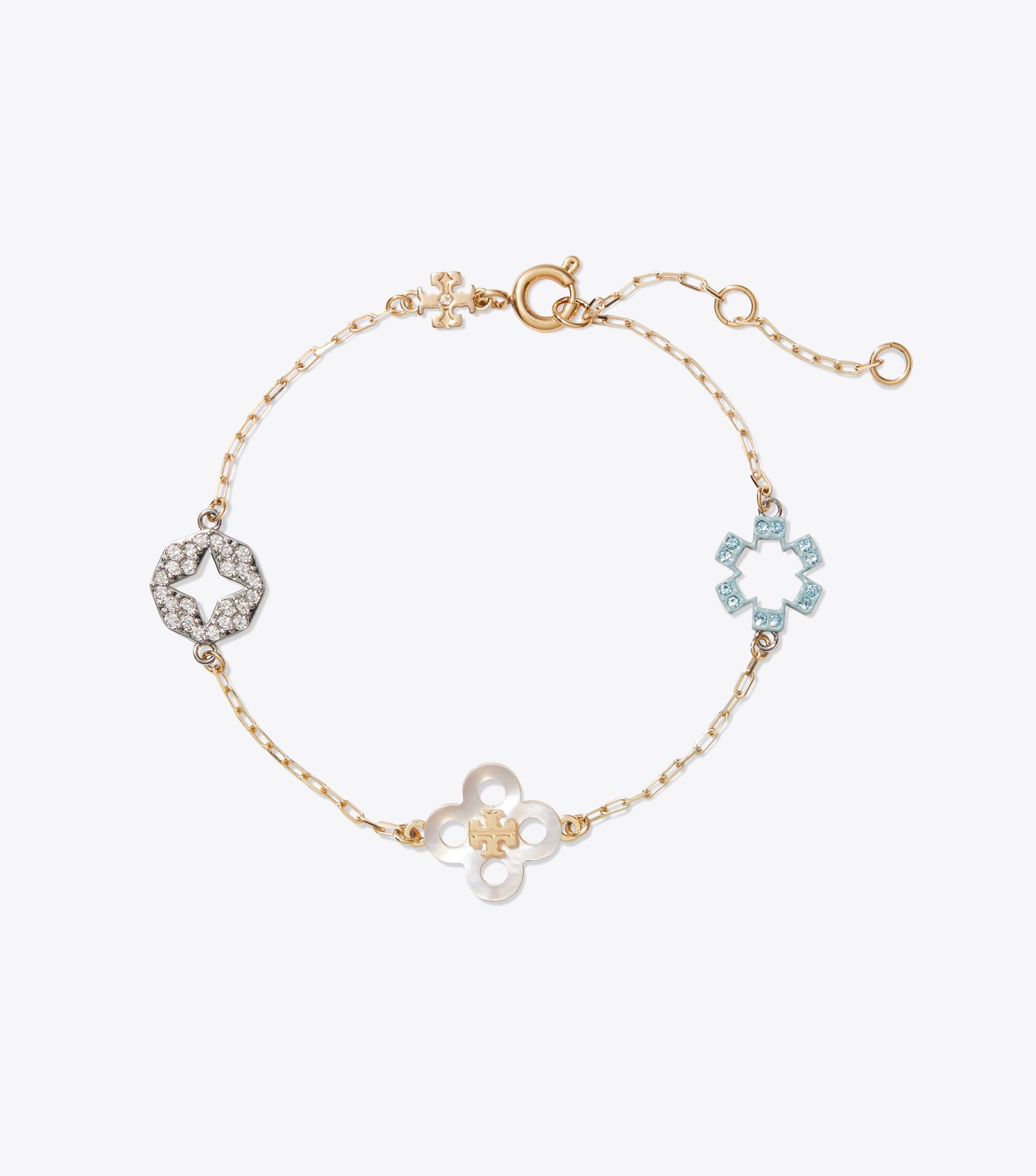 Forget Me Not Delicate Pav&eacute; Bracelet image number 0