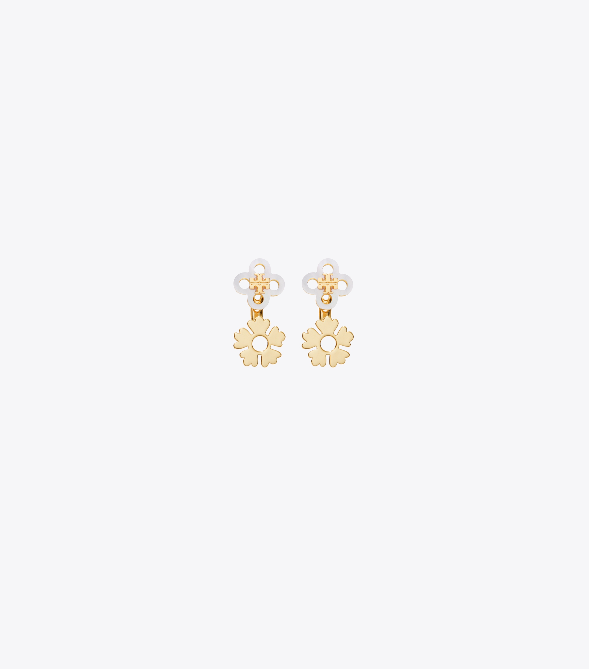 Forget Me Not Front Back Earrings image number 2