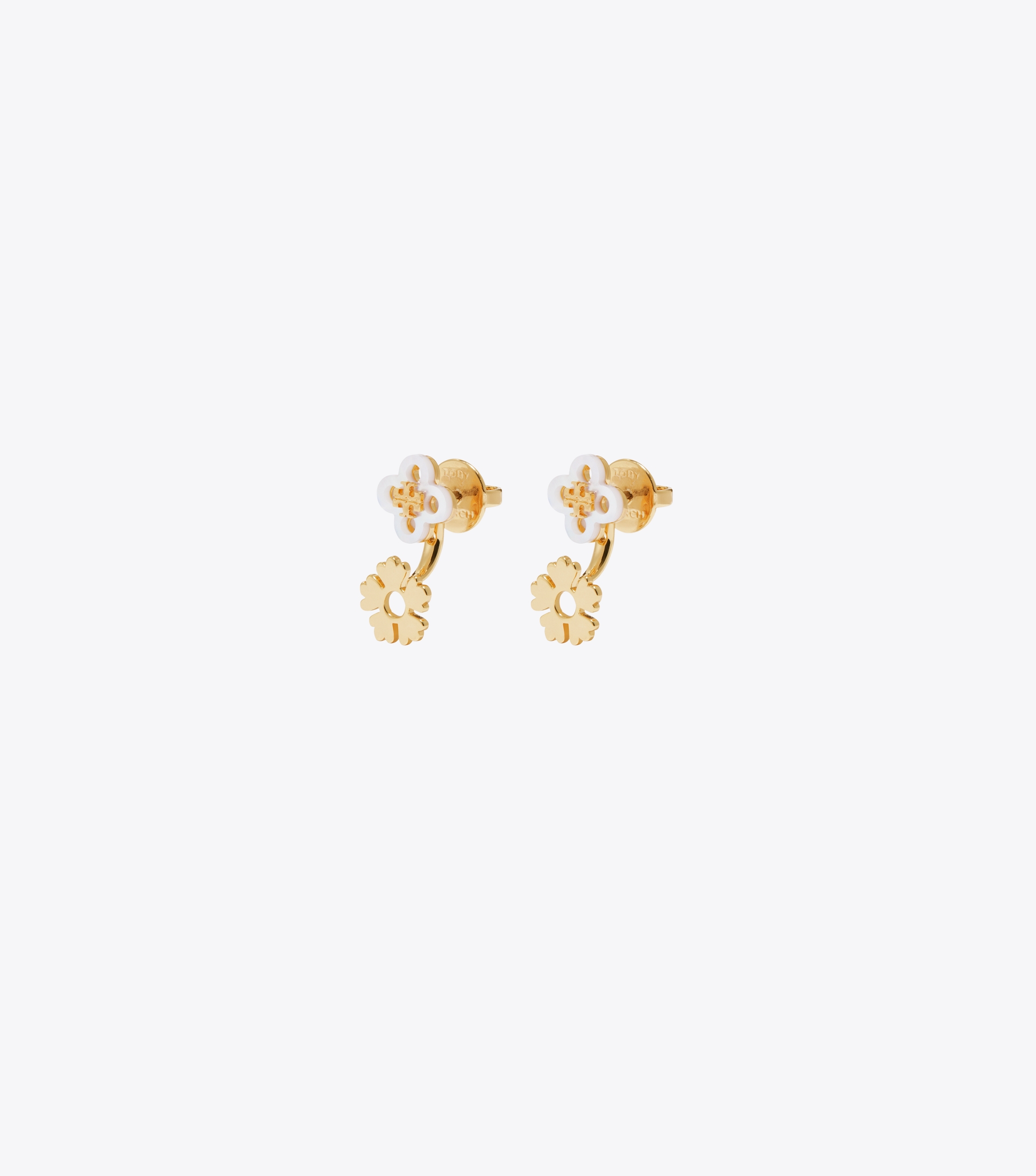 Forget Me Not Front Back Earrings image number 0