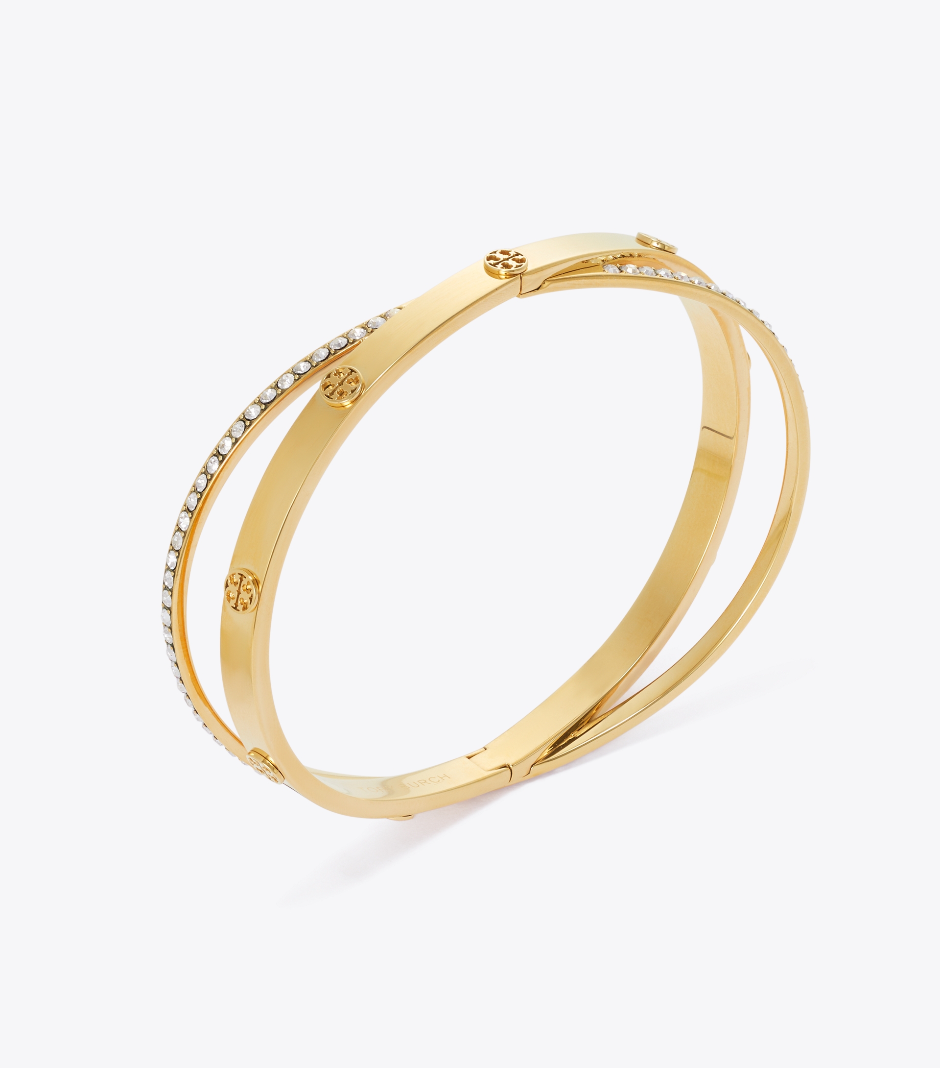 Icon Pav&eacute; Double Bracelet image number 1