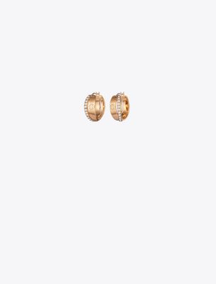  Icon Pavé Double Hoop Earring