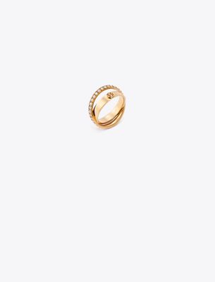  Icon Pavé Double Ring