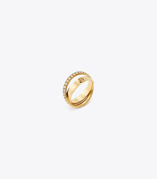 Icon Pav&eacute; Double Ring