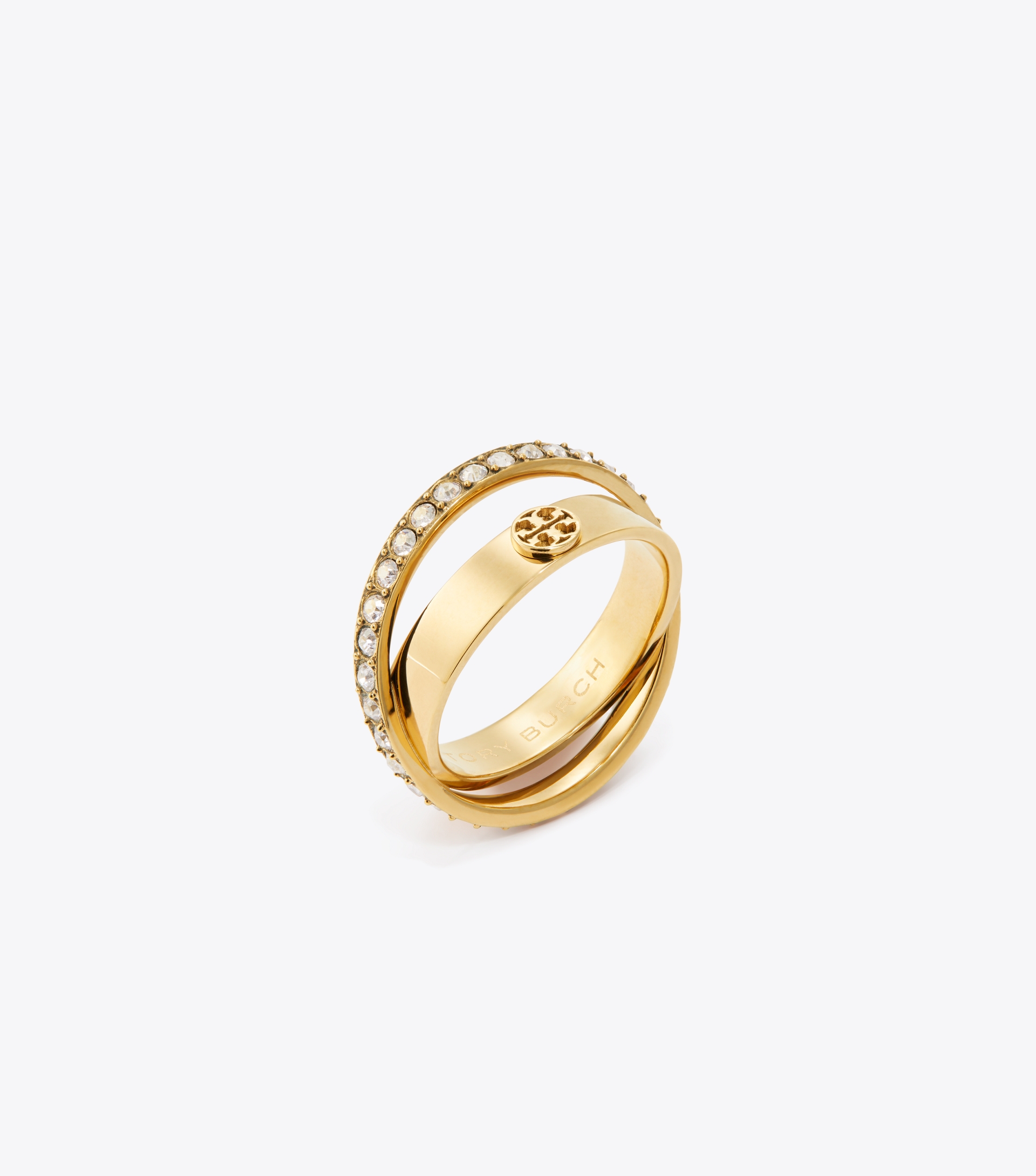 Icon Pav&eacute; Double Ring image number 0