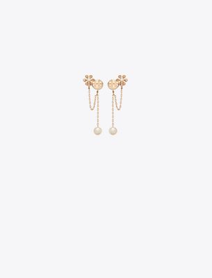  Moondance Pearl Chain Earrings