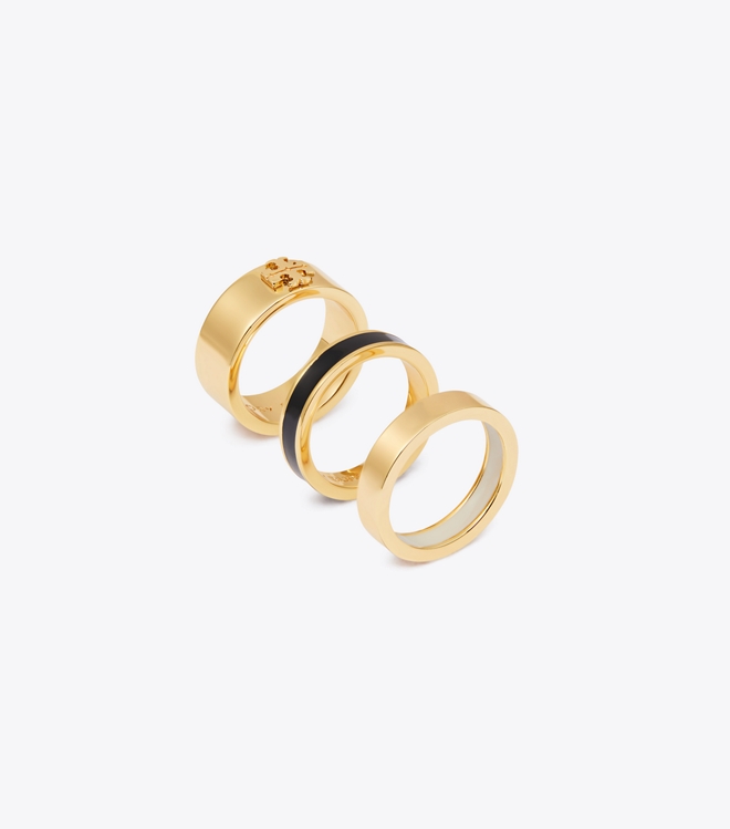 Icon Enamel Ring Set