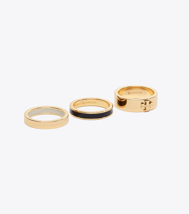 Icon Enamel Ring Set
