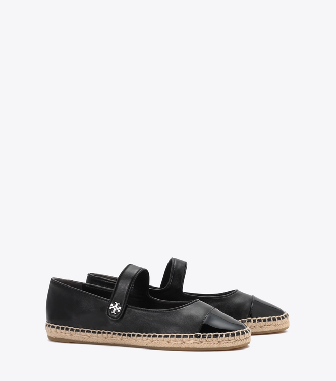 Cap-Toe Mary Jane Espadrille