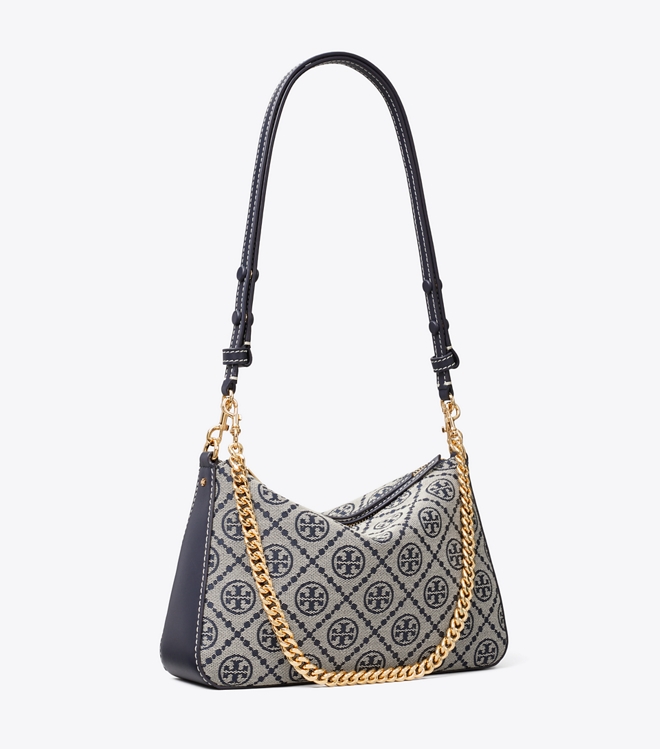 T Monogram Small Perry Shoulder Bag
