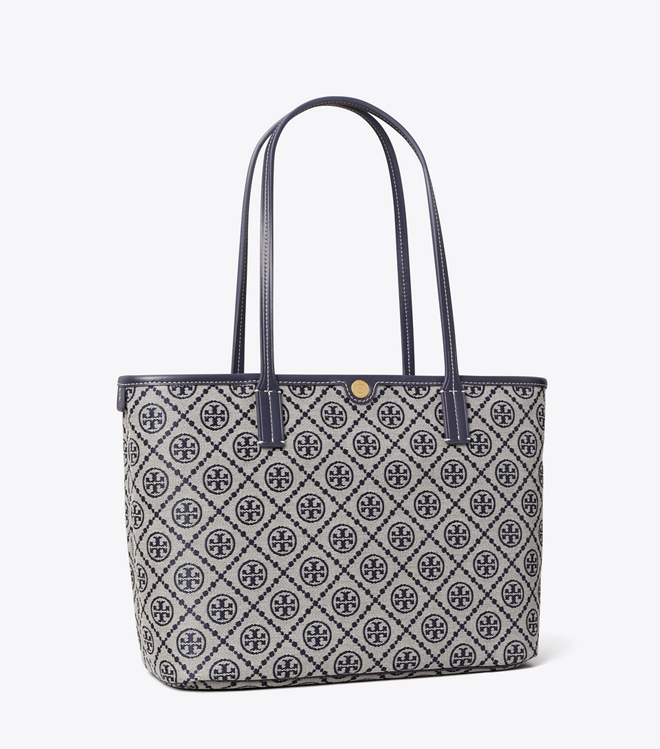T Monogram Small Zip Tote